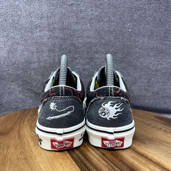 Vans x Stranger Things Style 36 Hellfire Club Skate Shoes Sneakers Women's Sz 6 - Picture 4 of 9